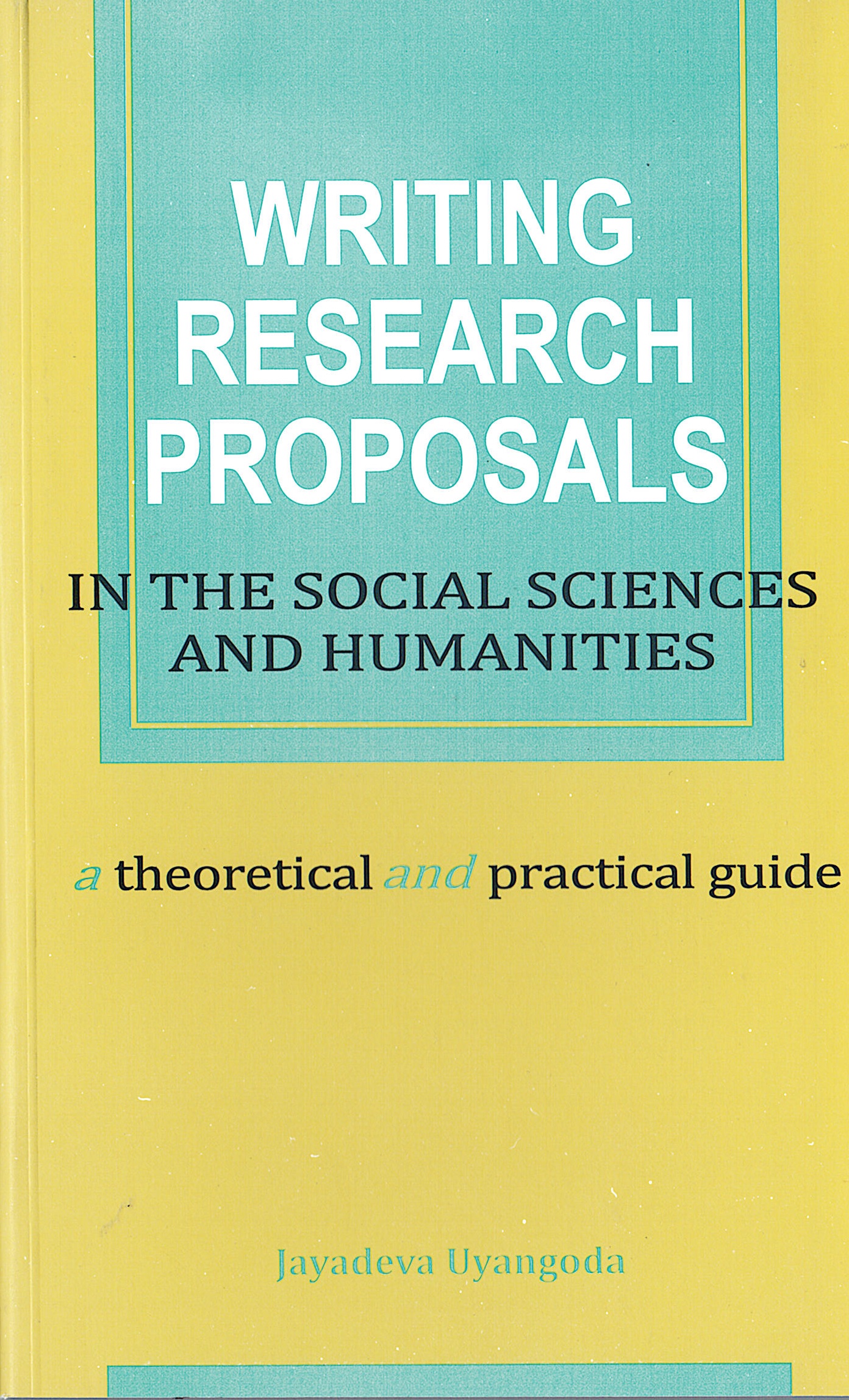 Writing Research Proposals 