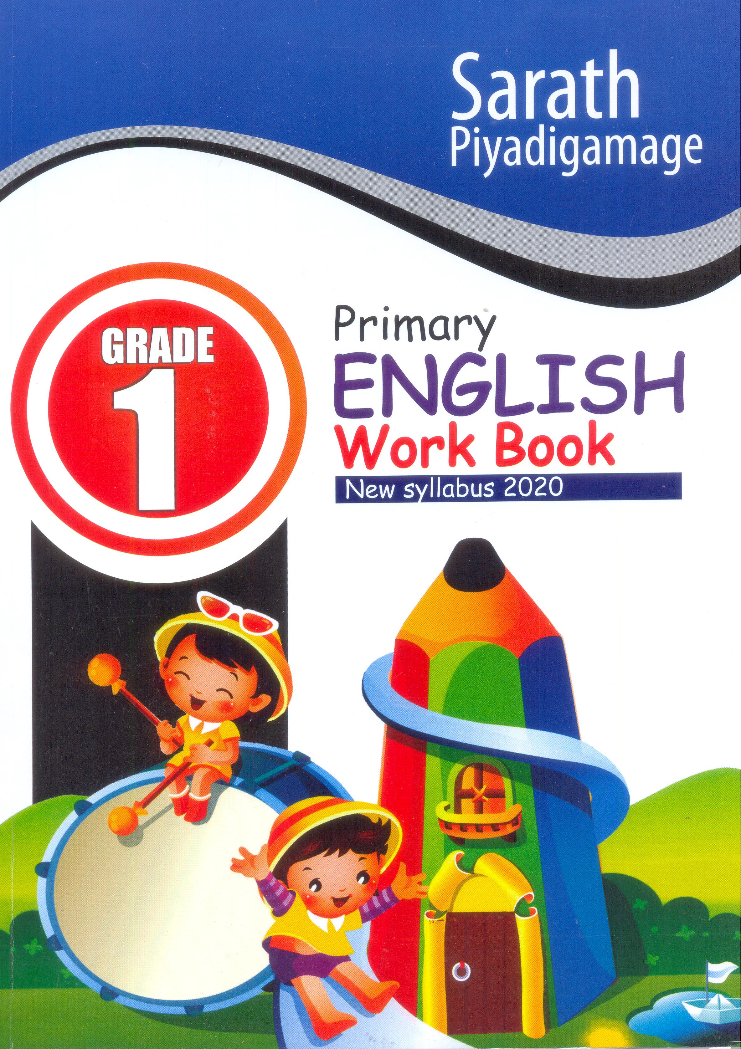 Primary English Work Book Grade 1 (New Syllabus 2020)