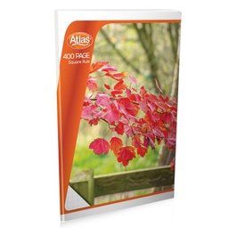 Atlas Exercise Book 400 Pages Square Rule
