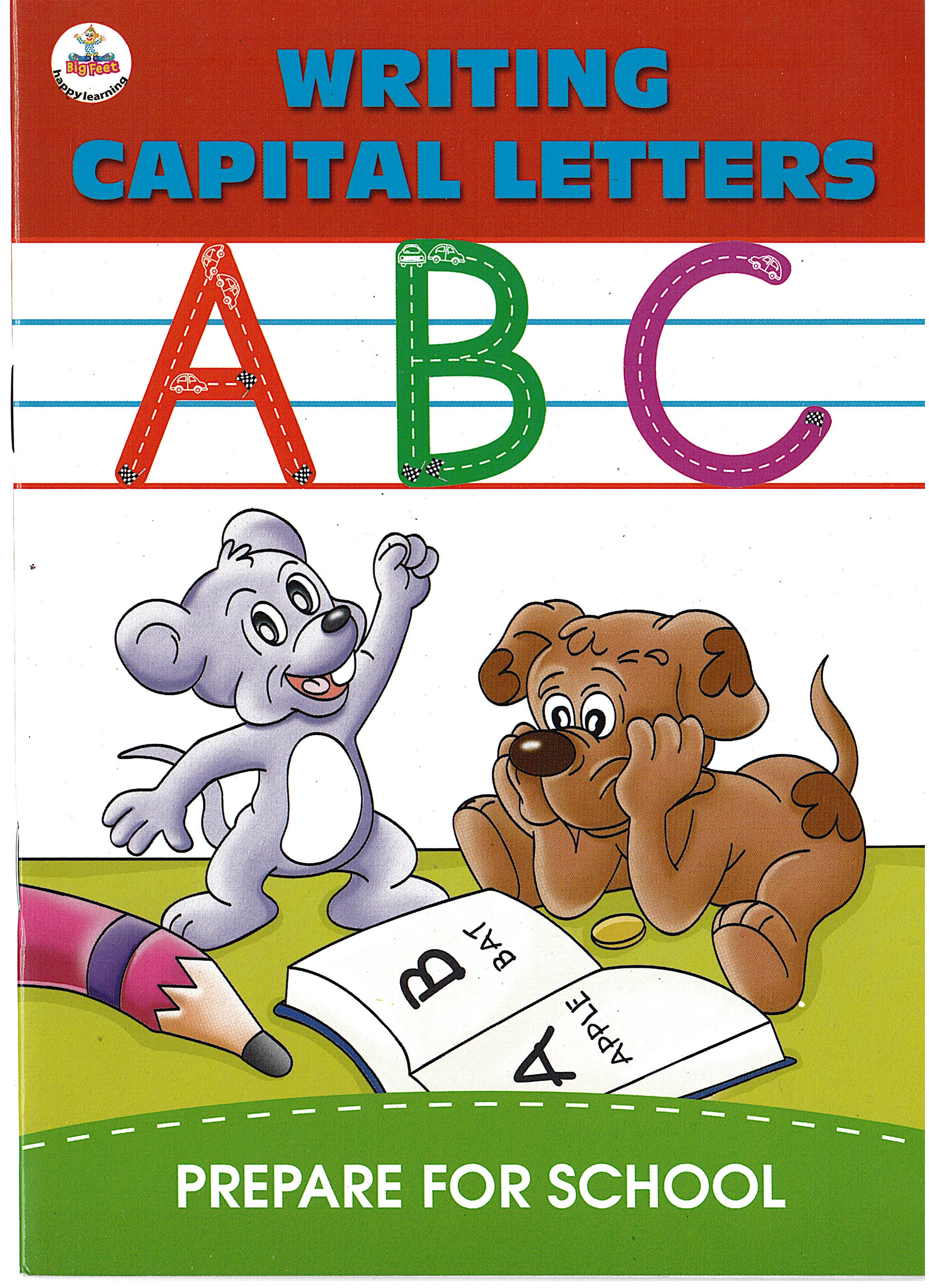 Writing Capital Letters A B C - Prepare For School
